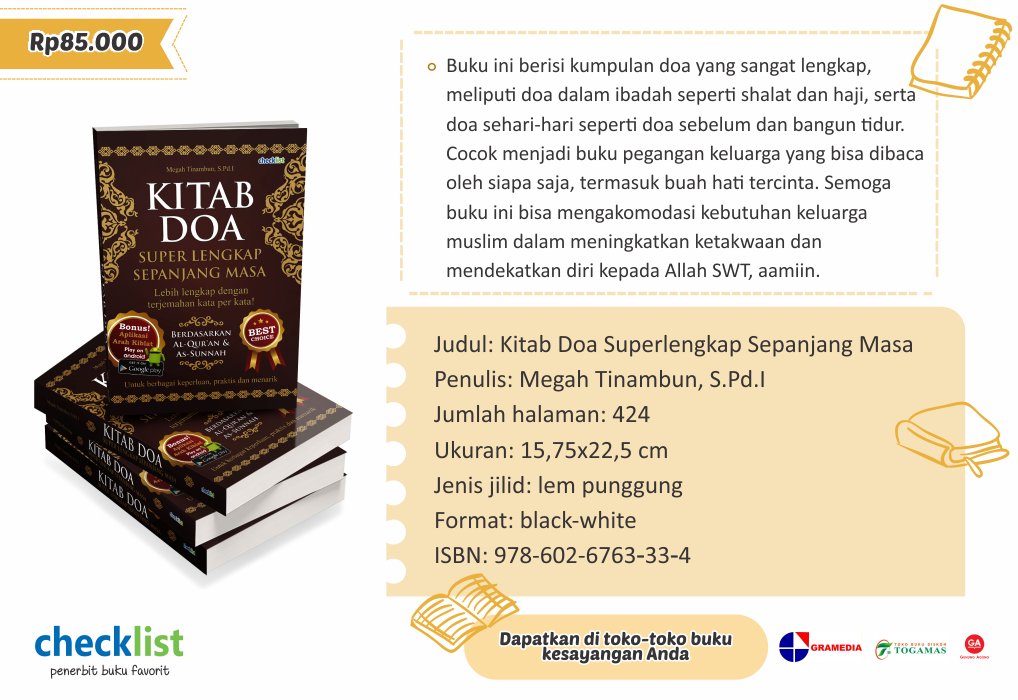 ChecklistBooks tweet picture