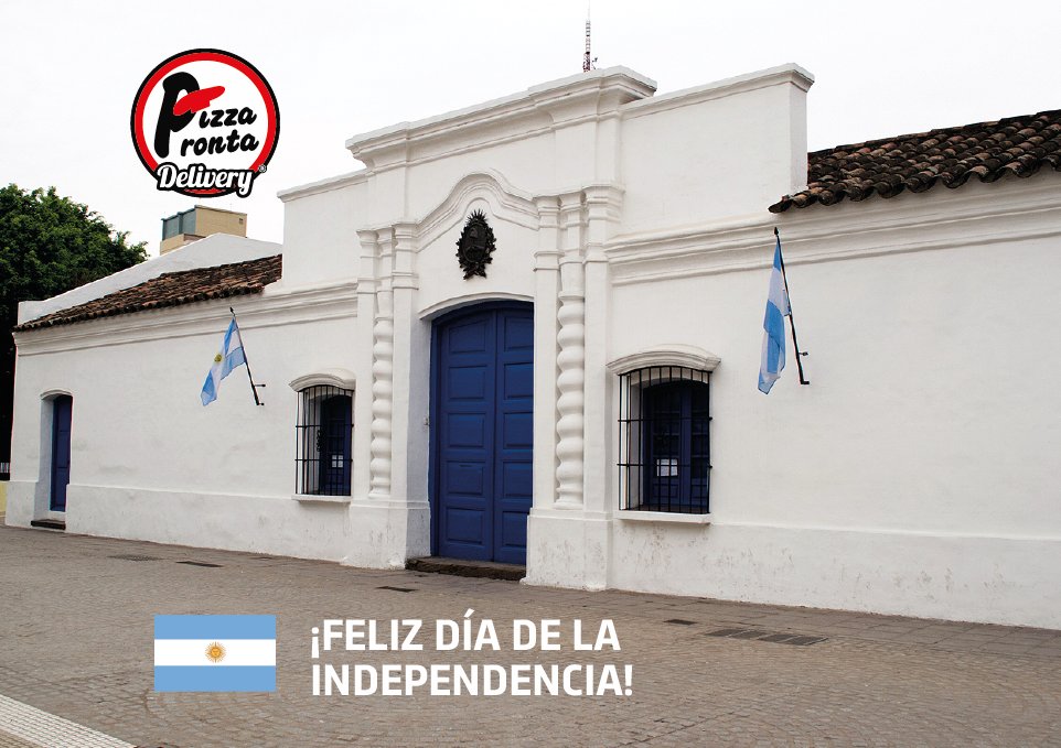 PizzaProntaOK's tweet photo. ¡Feliz día de la independencia! https://t.co/v8elIgK06H