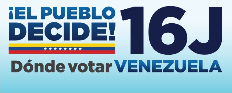 unidadvenezuela's tweet photo. Conozca los puntos para la consulta soberana del #16J habilitados en el exterior
https://t.co/owE6ZxpefM https://t.co/Hs32pmPbA9