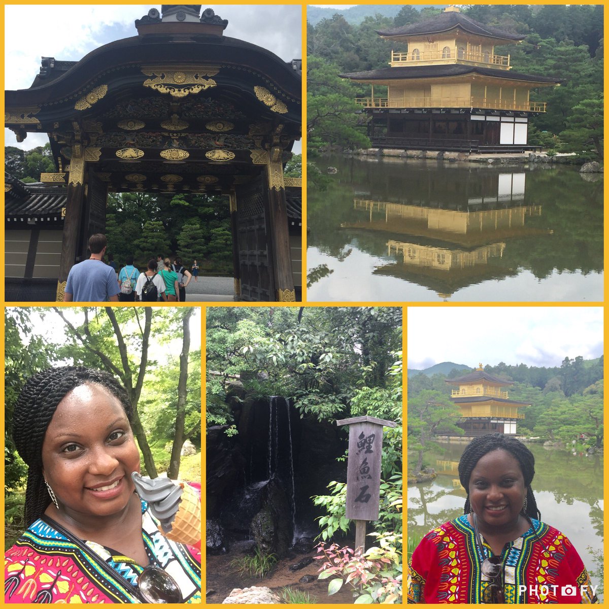 2DrSCarter's tweet photo. #nijocastle #thegoldenpavilion #blacksesameicecream #kyoto #JCCINY #USEducatorsProgram https://t.co/dv1KsLCfTh