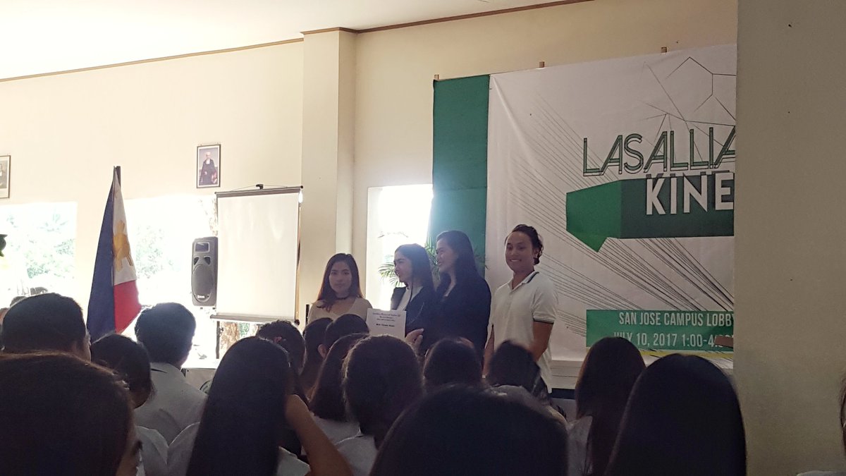 officialldcjma's tweet photo. Congratulations to Mariel Pamintuan for winning BEST DRESSED at LaSalle Kinect 🎉 https://t.co/O90lWjEz9r