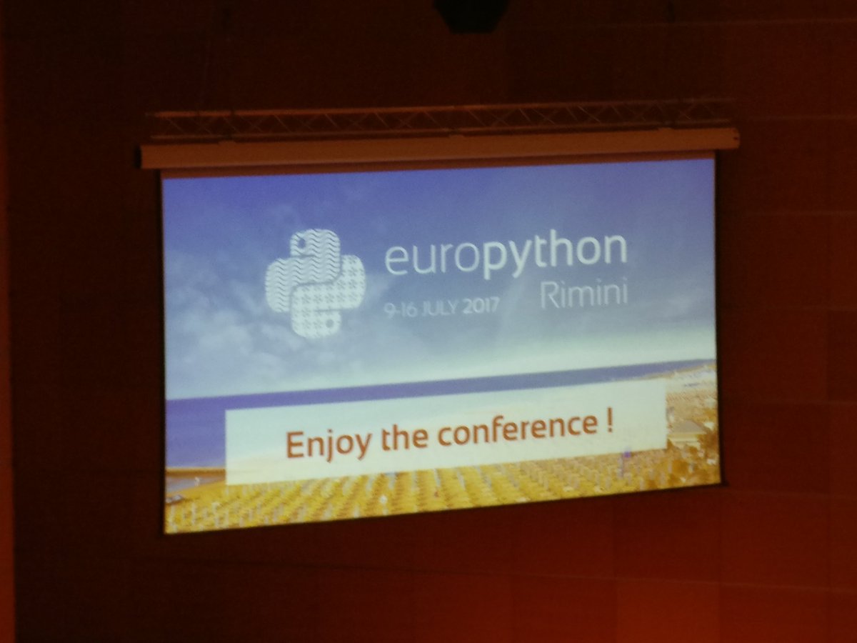 javiacei's tweet photo. In Rimini with my @ontruckcom teammates  #Europython https://t.co/Gmpn1D4094
