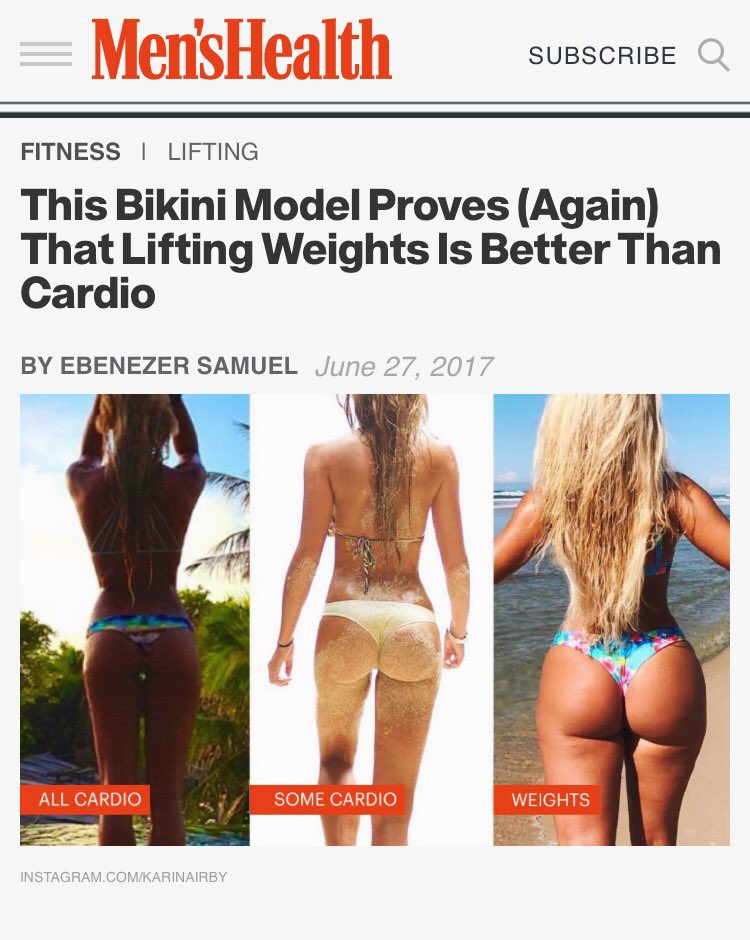 Thank you for the acknowledgment <a href="/MensHealthMag/">Men's Health Mag</a> 😘