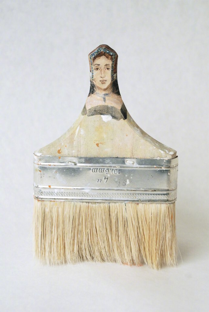 YudaBrush's tweet photo. Rebecca Szeto ,an artist in San Francisco, gives  old brush  the unique artistic inspiration. （https://t.co/V8guByTkJ7） https://t.co/VimeAcNJ6a