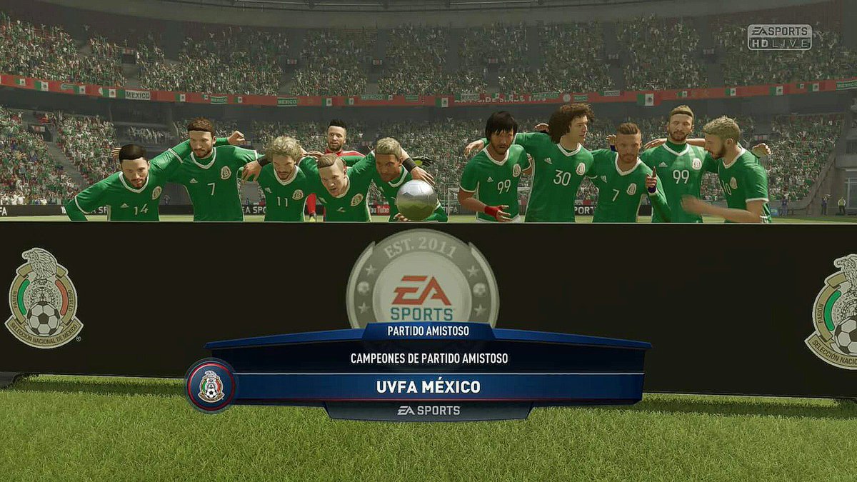 Con un marcador de 2-0 el de ida y 4-0 el de vuelta la selección de MX derrota a la estadounidense, Enhorabuena muchachos a celebrar #VamoMx