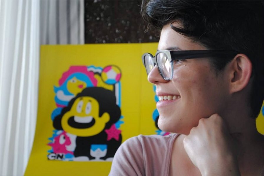 Last minute happy birthday to Rebecca Sugar! Pretty sure your an otaku, so much love to ya! 