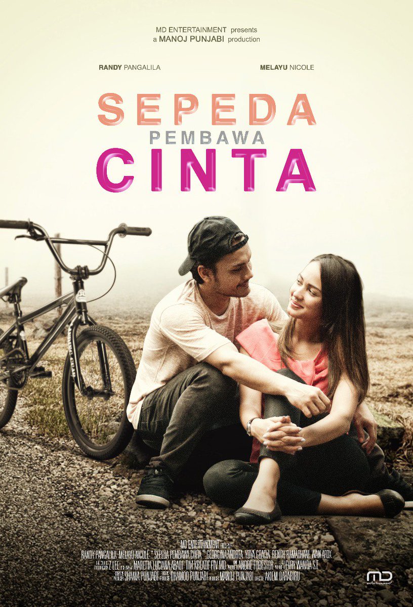 MD Entertainment (@mdentertainment) on Twitter photo #FTVTRANSTV pagi ini 'Sepeda Pembawa Cinta' pukul 10.00 WIB hanya di <a href="/TRANSTV_CORP/">TRANS TV</a> ๐๐ป๐
#MDTRANSTV <a href="/randpunk789/">Randy Pangalila</a> <a href="/MelayuNicoleH/">Melayu Nicole Hall</a> #FTVTRANSTV pagi ini 'Sepeda Pembawa Cinta' pukul 10.00 WIB hanya di <a href="/TRANSTV_CORP/">TRANS TV</a> ๐๐ป๐
#MDTRANSTV <a href="/randpunk789/">Randy Pangalila</a> <a href="/MelayuNicoleH/">Melayu Nicole Hall</a>