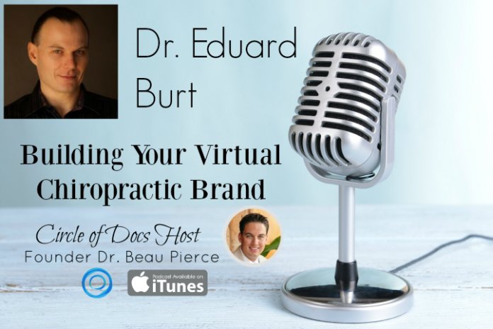 COD 032: Dr. Eduard Burt and Building Your Virtual Chiropractic Brand | Circle of Docs bit.ly/1TlctIt