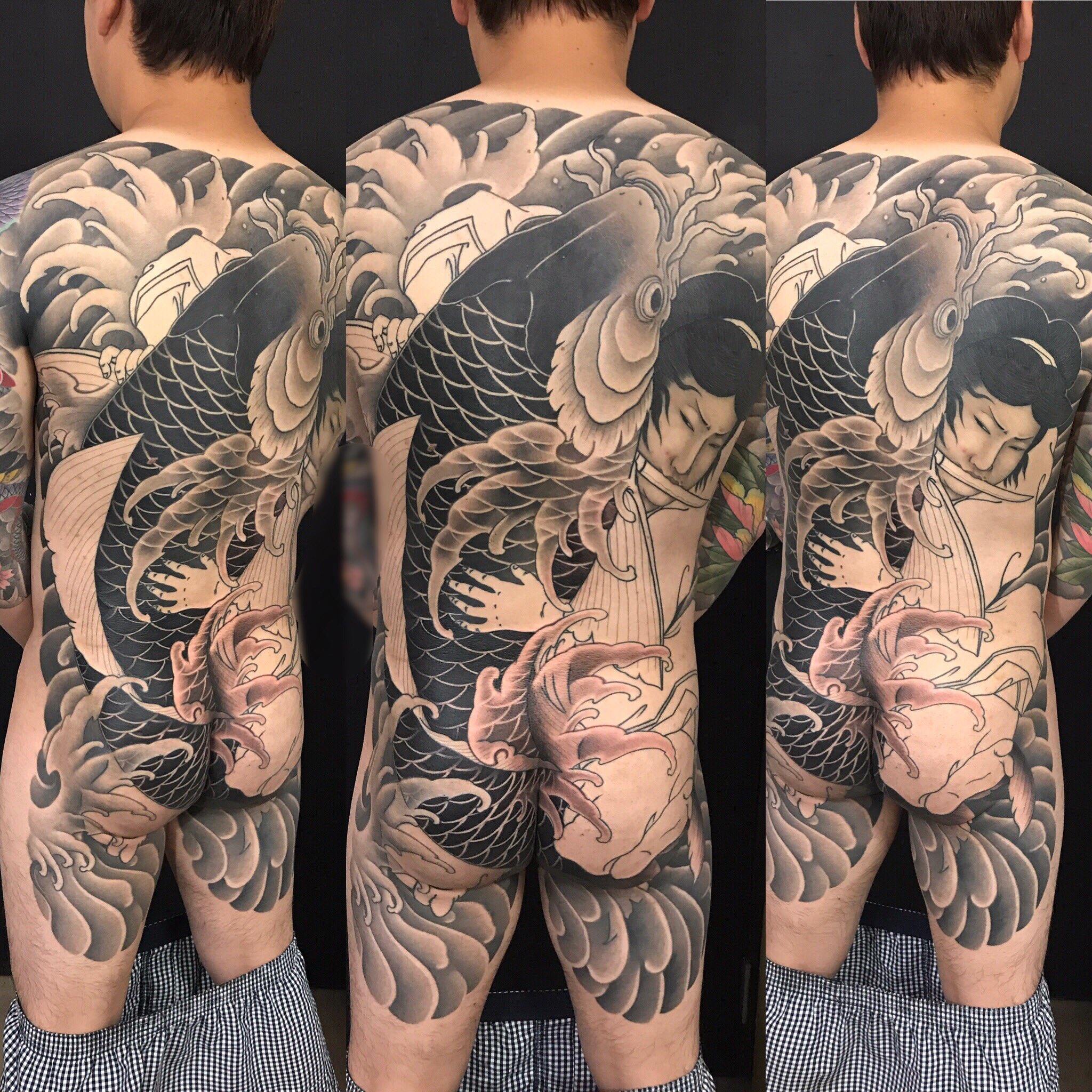 弁天 Benten 鬼若丸の鯉退治 だいぶ 進みました T Co 6qt7nyroj5 Twitter