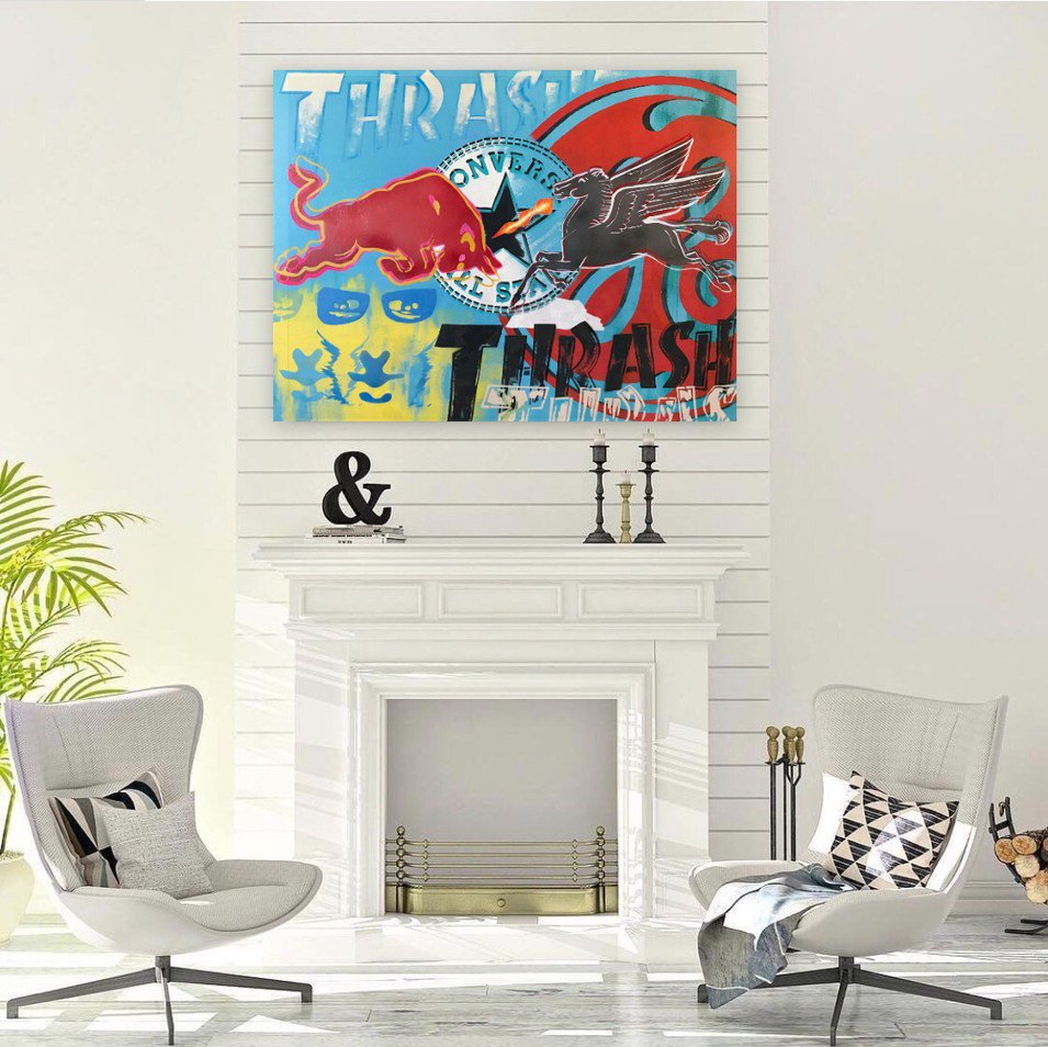 nycartgallery's tweet photo. Adrenaline | Skateboard Art Print | Thrasher Skateboarding Posters https://t.co/BMCp81ya2K https://t.co/h3yeQWywAc