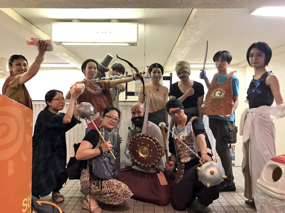MamiAmano's tweet photo. @arkamediaworks &amp; @movietwin2 
Pls have a look at pics of the Baahubali special events in Tokyo &amp; Osaka.We're thankful 2 you for this movie! https://t.co/hgAogZ6Kac