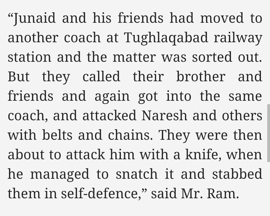MODIfiedVikas's tweet photo. So Junaid was killed because of beef ? Well read this..
https://t.co/OdceAxwqqF
@FrustIndian https://t.co/LFAhk1yrwV