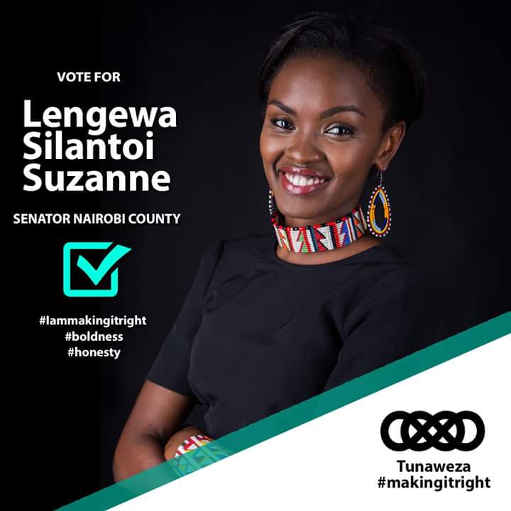 AswaniTed's tweet photo. Vote someone better
A new brand of politics
@SilantoiSuzanne Nairobi Senatorial Aspirant
#IfSheIsElected https://t.co/CnOqEd5TGl