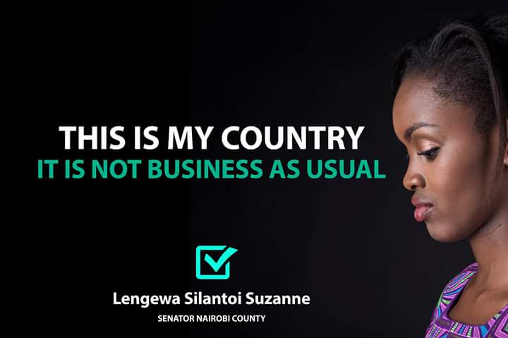 AswaniTed's tweet photo. Vote someone better
A new brand of politics
@SilantoiSuzanne Nairobi Senatorial Aspirant
#IfSheIsElected https://t.co/CnOqEd5TGl