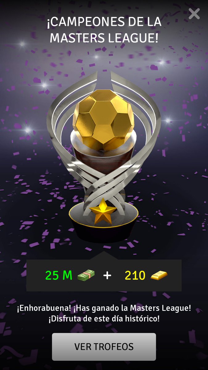 LookVisec's tweet photo. Campeón de la Masters League de @GoldenMgr dando un repaso hasta la final #GoldenManager #MastersLeague https://t.co/pNP1Aup2FQ