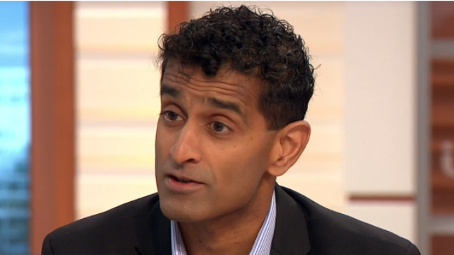 GMB's tweet image. Doctor Ravi Jayaram on the #CharlieGard case: "We have to make sure we are not prolonging suffering and look at benefit versus risk"