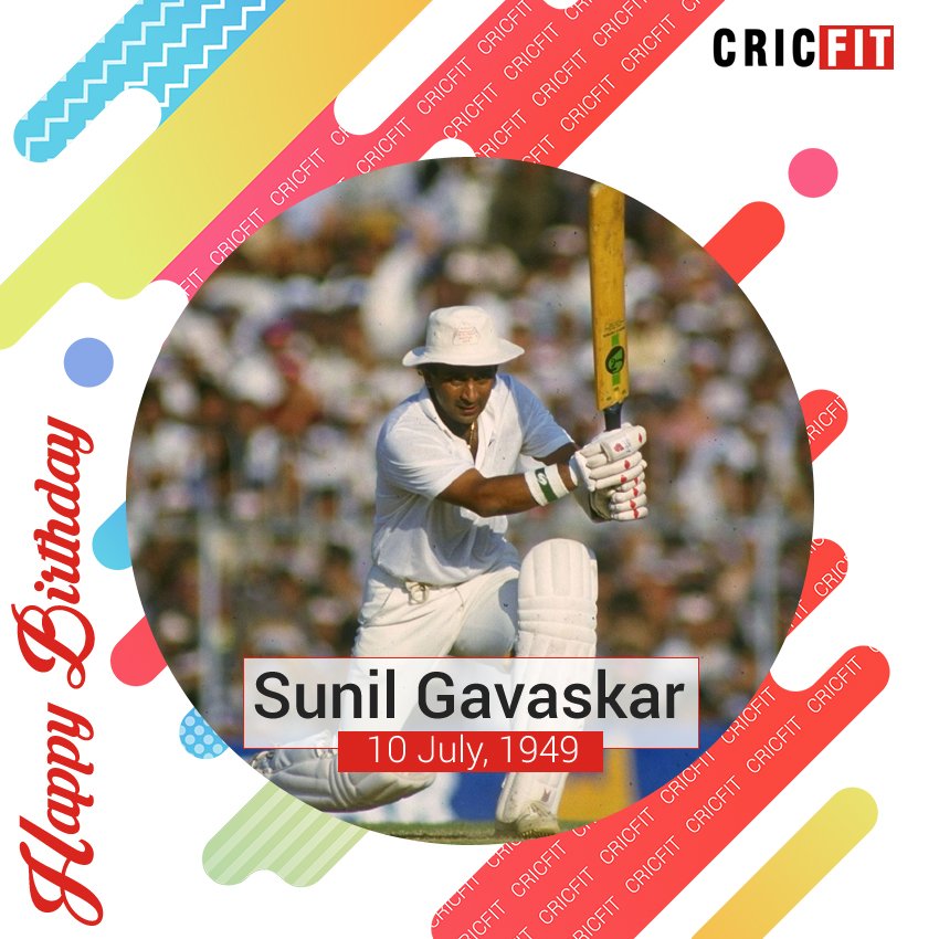 Cricfit Wishes Sunil Gavaskar a Very Happy Birthday! 