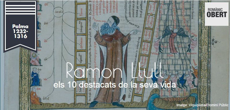 Què en saps de Ramon Llull? Celebrem #AnyLlull amb una infografia: owl.li/10oxSW