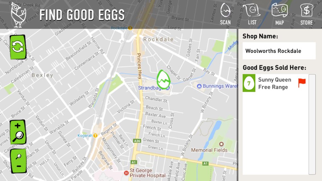 jasminetea's tweet photo. I shared my Good Eggs location using the @choiceaustralia #cluckAR app. The more people feed back about good eggs, the better! #freerange https://t.co/gS5639TTEt