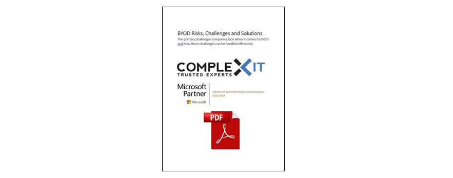 ComplexITLondon's tweet image. #Whitepaper.  A list of risks, challenges &amp;amp; solutions for businesses introducing #BYOD pos.li/t_b4  #businesstips #smallbusiness