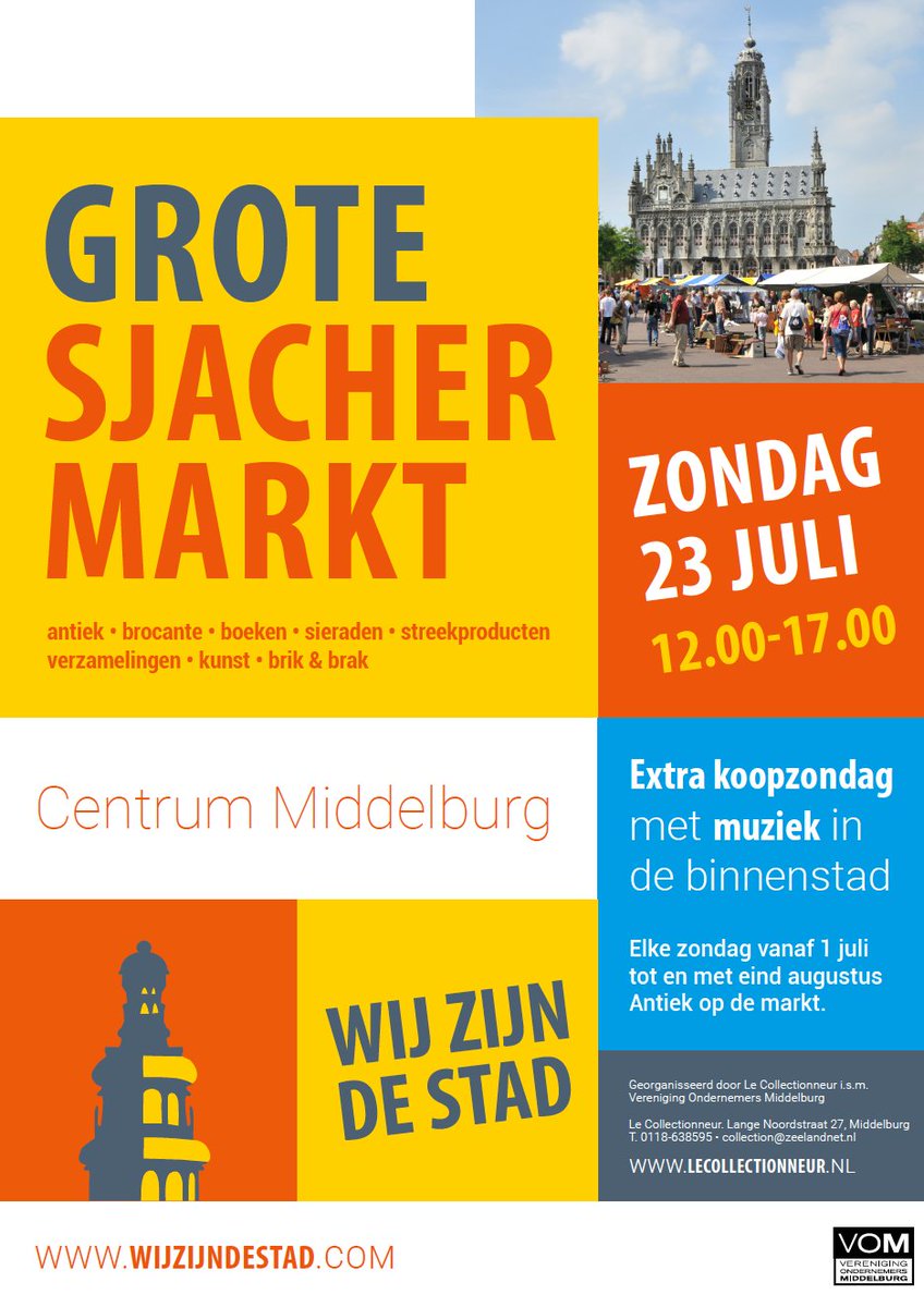 wijzijndestad's tweet image. Extra koopzondag in Middelburg, op 23 juli. Zegt het voort! facebook.com/wijzijndestadm…