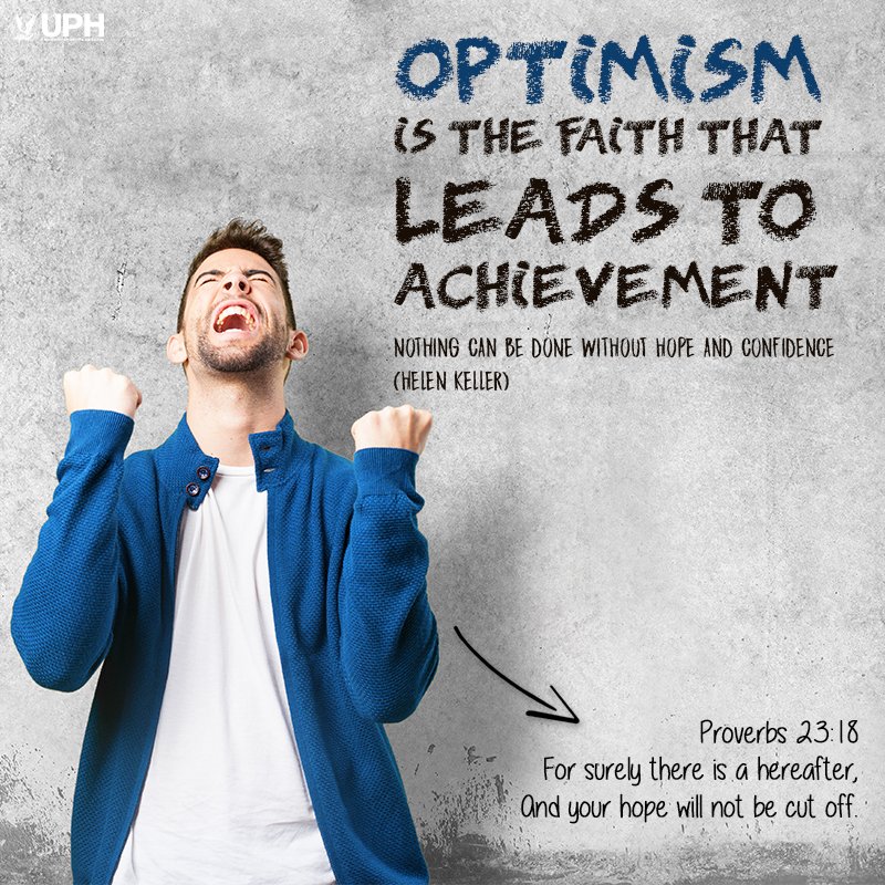 Have faith &amp; hope! Have a good day #uphalumni