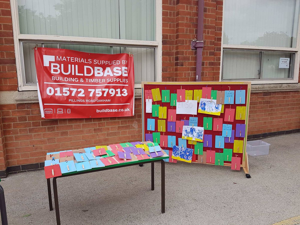 BuildbaseOakham's tweet image. Buildbase Oakham donated Timber and Ply (and one of our staff members time!) in order to help the school raise money.