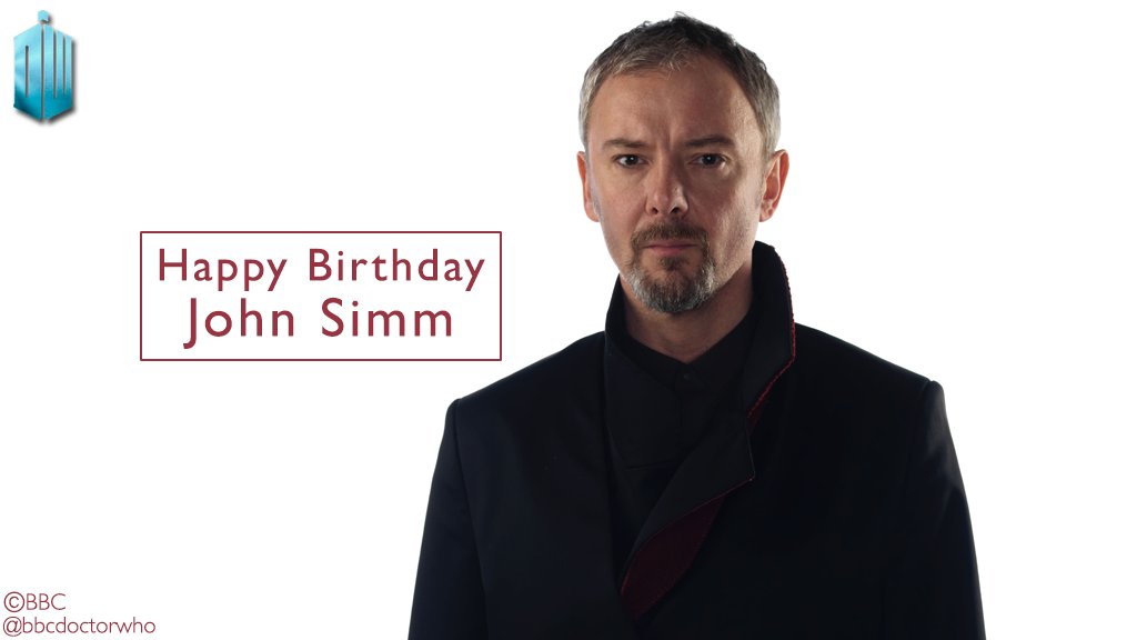 Happy birthday to the merciless Master - John Simm!  