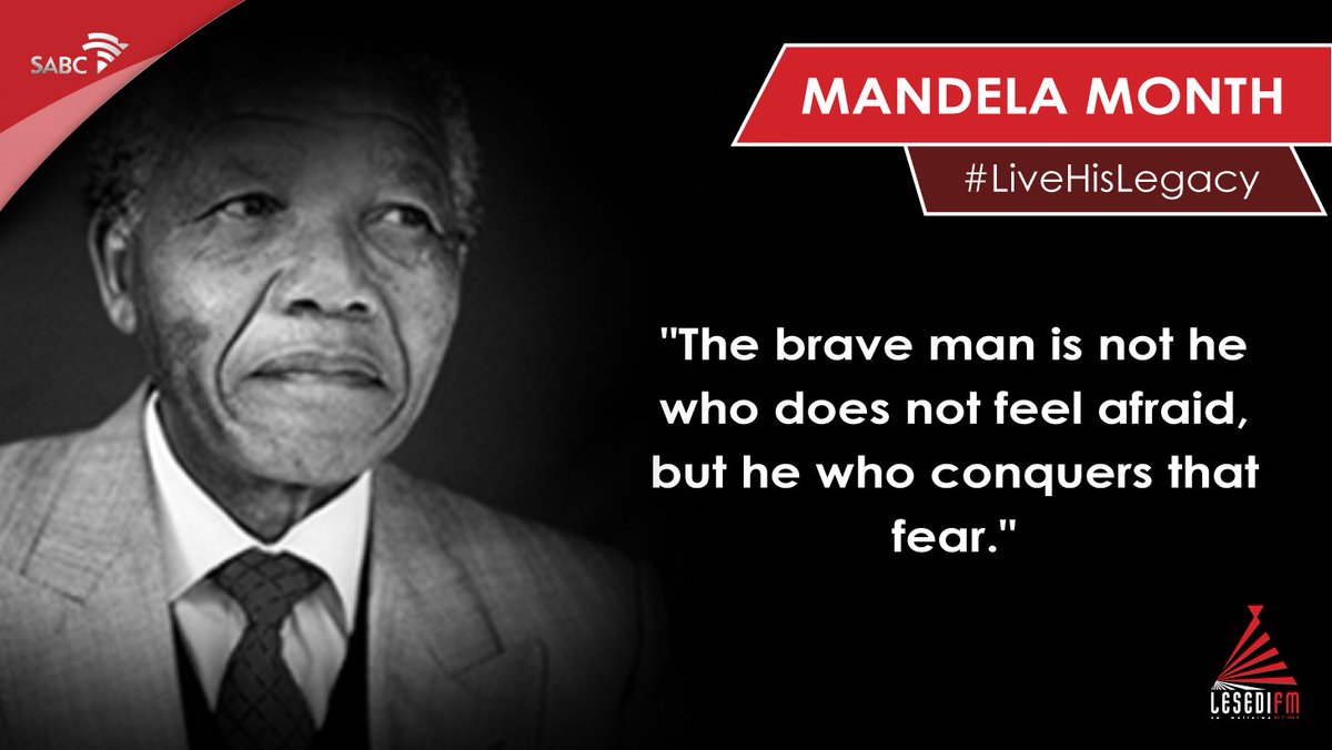 RT <a href="/LesediFM/">#KeMollelwa</a>: #MandelaMonth #LiveHisLegacy #KeMollelwa
