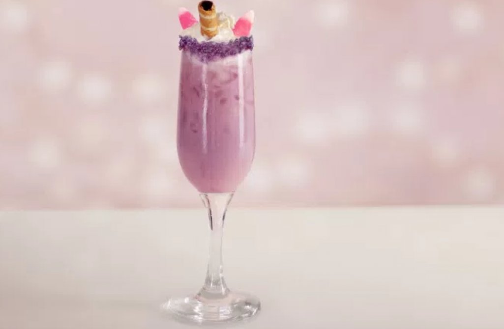 Try This! Enchanted Unitail #Cocktail #Recipe - <a href="/Drinkstuff/">drinkstuff.com</a> buff.ly/2v1hC2o #unicornfood