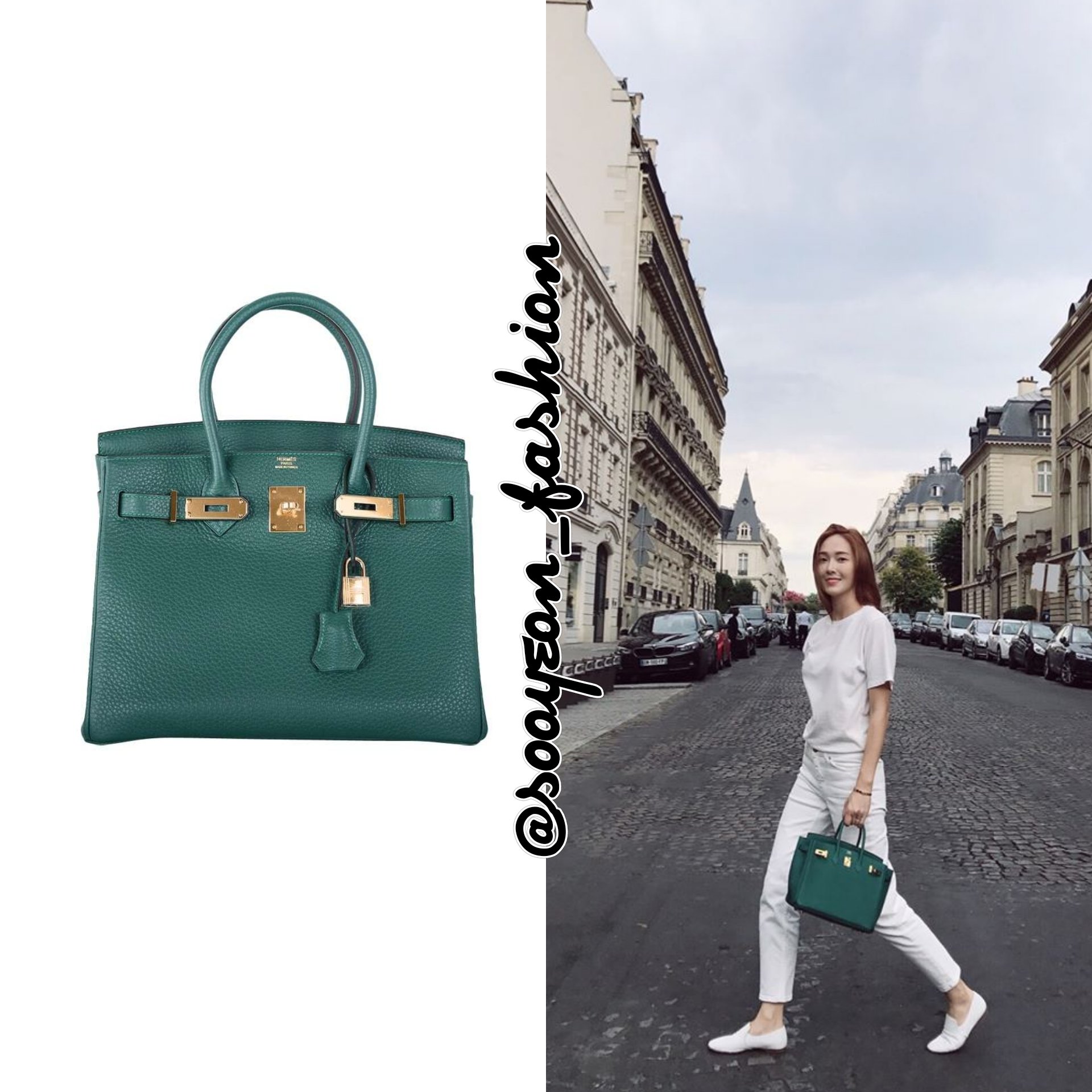 hermes birkin malachite