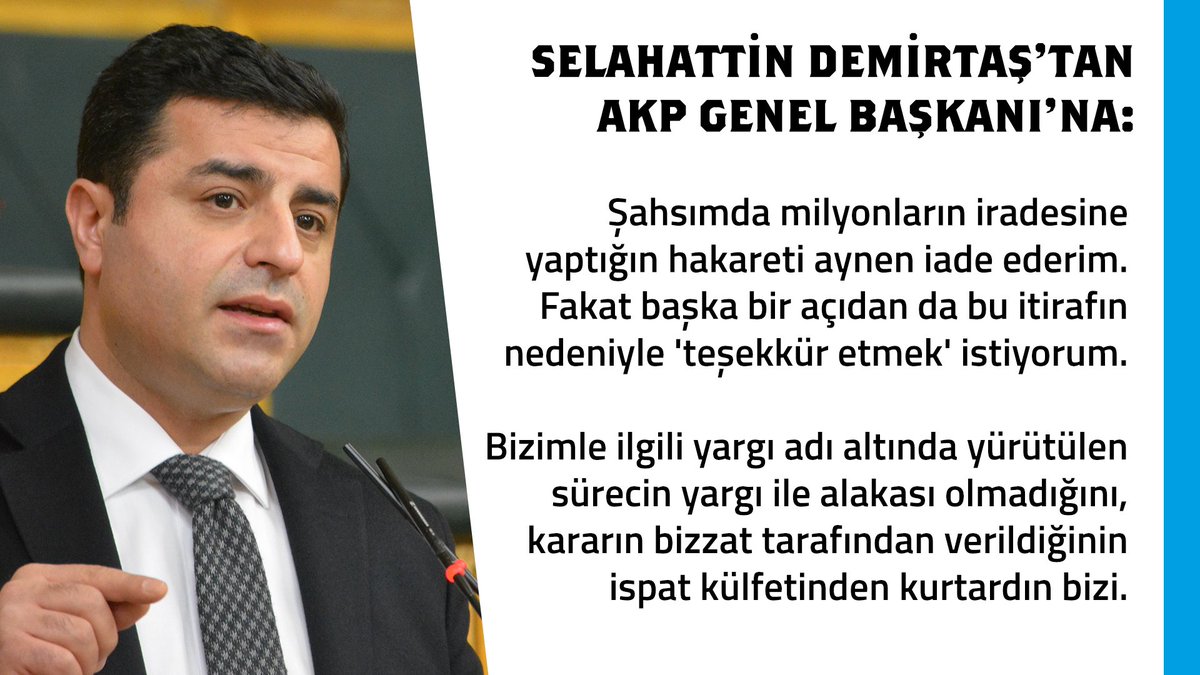 DEMGenelMerkezi's tweet photo. #Demirtaş'tan AKP Genel Başkanı'na AÇIK ÇAĞRI: https://t.co/vscdPFfk1i https://t.co/2wxrENOQQ3