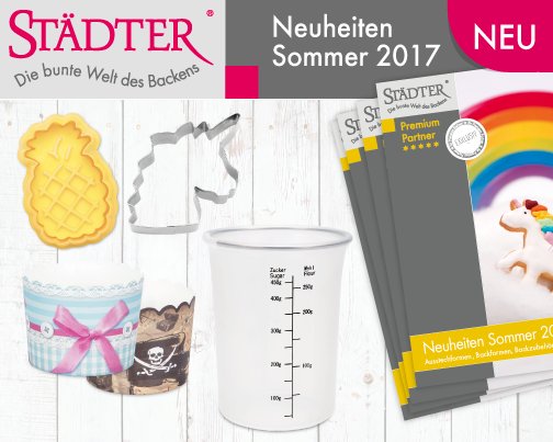 staedter_de's tweet photo. Entdecken Sie unsere #Neuheiten für #Sommer 2017! Es erwarten Sie viele neue Artikel, z.B. zum Trendthema #Einhorn.
https://t.co/iVsGRPPVh7 https://t.co/6XItBuDp8c
