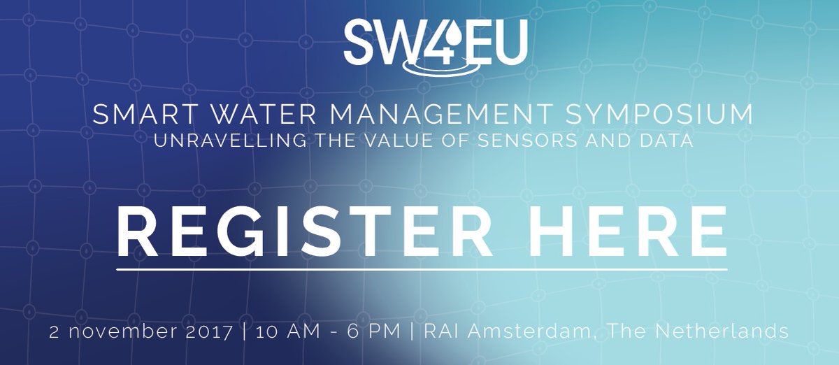 SW4EU's tweet photo. Discover what the drinking water supply networks of the future will look like. Register for the #SWMSymposium today. https://t.co/jnDiEPzA2b https://t.co/W2yWoJzQtn