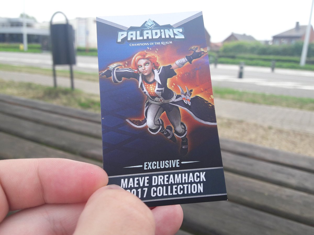 Onylight's tweet photo. Follow &amp; RT for a chance to win this @PaladinsGame Maeve Dreamhack skin! Picking winner on Wednesday 👊 https://t.co/0KexhdQHat