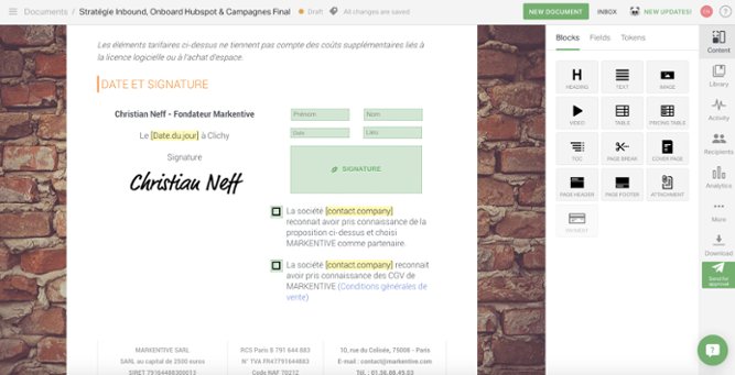 Markentive_FR's tweet photo. Pourquoi opter pour la génération de #devis et la #signature de #contrats en ligne ? > https://t.co/KvVvptQiby #pandadoc #zeropapier #web https://t.co/uLI1jxd5O0