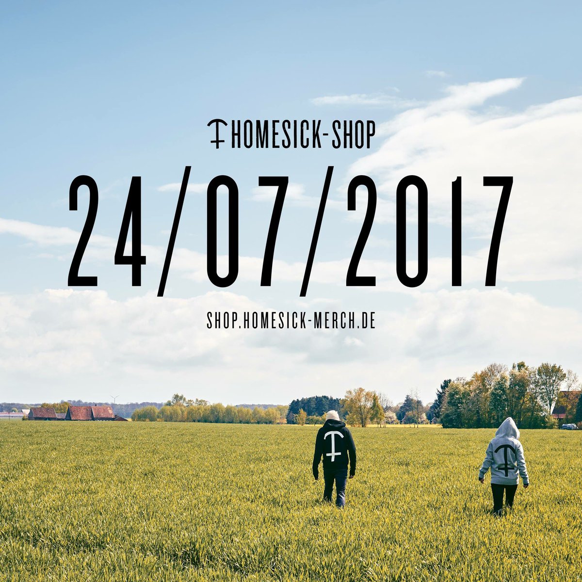 BIG NEWS: Onlineshop-Eröffnung am 24.07.2017! Mit frischem Layout, hübschen Bildern &amp; jeder Menge neuen Artikeln! shop.homesick-merch.de