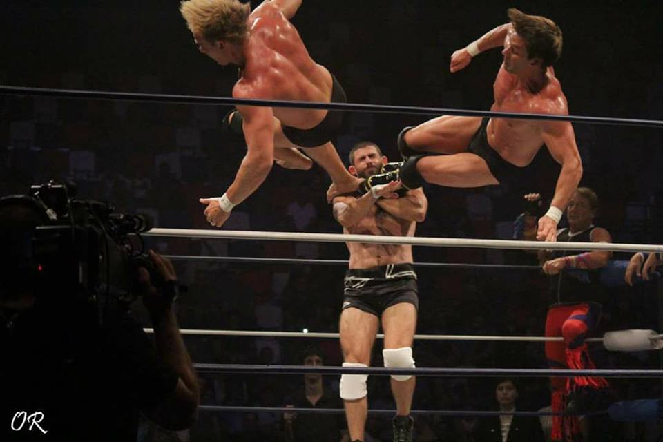 GeryTheHulk's tweet photo. Never messing with @KevinVonErich @MarshallVonEric @RossVonErich again! #Bestdropkicksinthebusiness https://t.co/bxRYXhT7kY