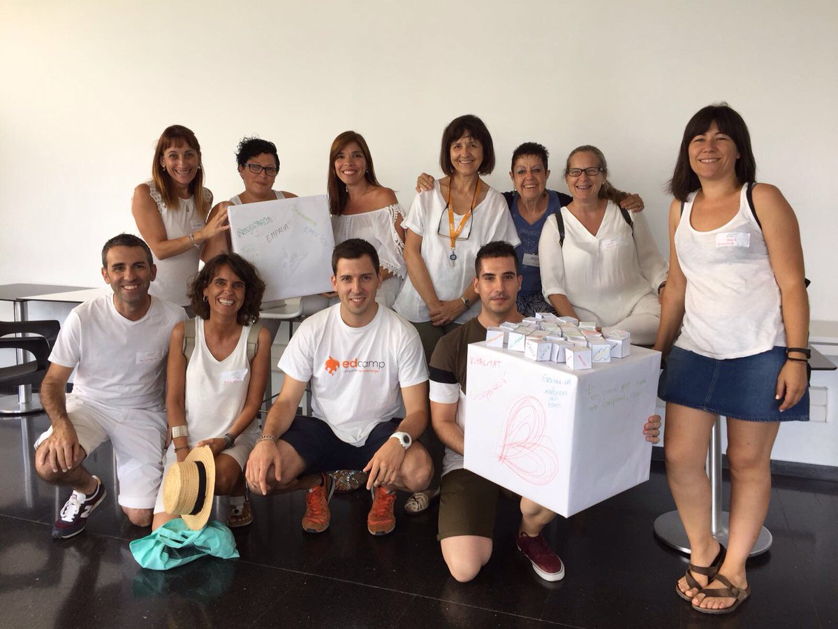 EdCampEEMataro's tweet photo. Fins a la propera! L’equip organitzador us agraeix la vostra participació! #EdCampEEMataro https://t.co/1VgEjofLeO