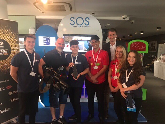 Still on a high from the #YEFinal! <a href="/saveoursolesye/">Save Our Soles</a> won Asda Social Enterprise Award &amp; came a close 2nd in Company of the Year competition