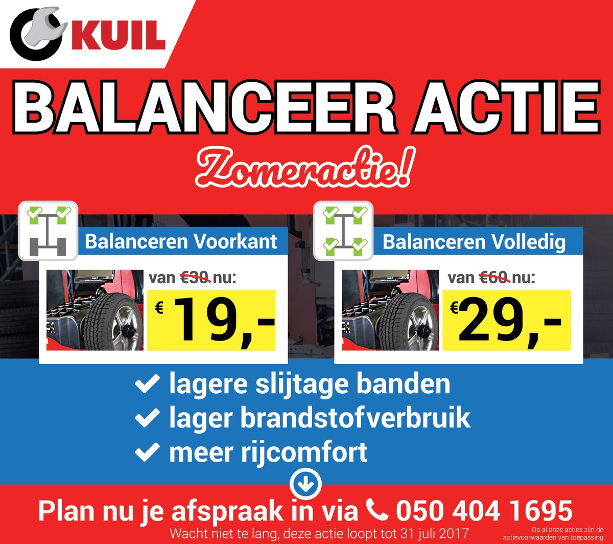KuilBanden's tweet photo. Waarom doorrijden met een trillend stuur? De hele maand Balanceer actie bij Kuil Banden! https://t.co/vM2EVSg4rV