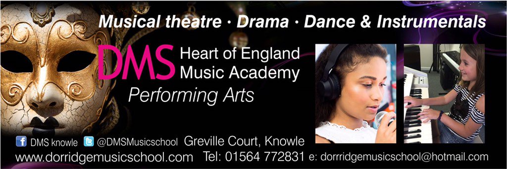 #LearnAnInstrument #Drama + #PerformingArts  @DMSMusicSchool #Knowle @rubyturnersoul @mattgoss @leeejohn @UB40news