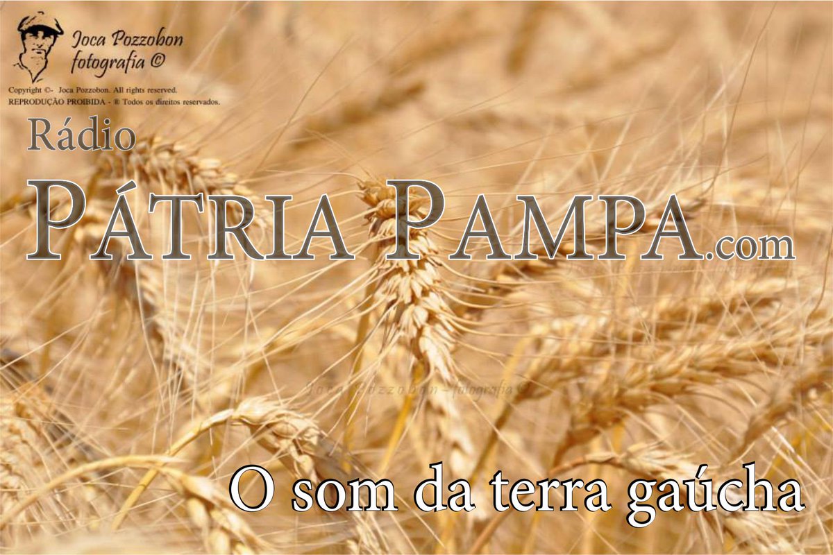 Patria_Pampa's tweet photo. Bom dia aos amigos!
Uma semana de luta e serenidade a todos!
https://t.co/ydEORkjiAJ
No ar: Sem Divisa - Ao Vivo
#semdivisa #culturagaucha https://t.co/Sn4xuVlP6m