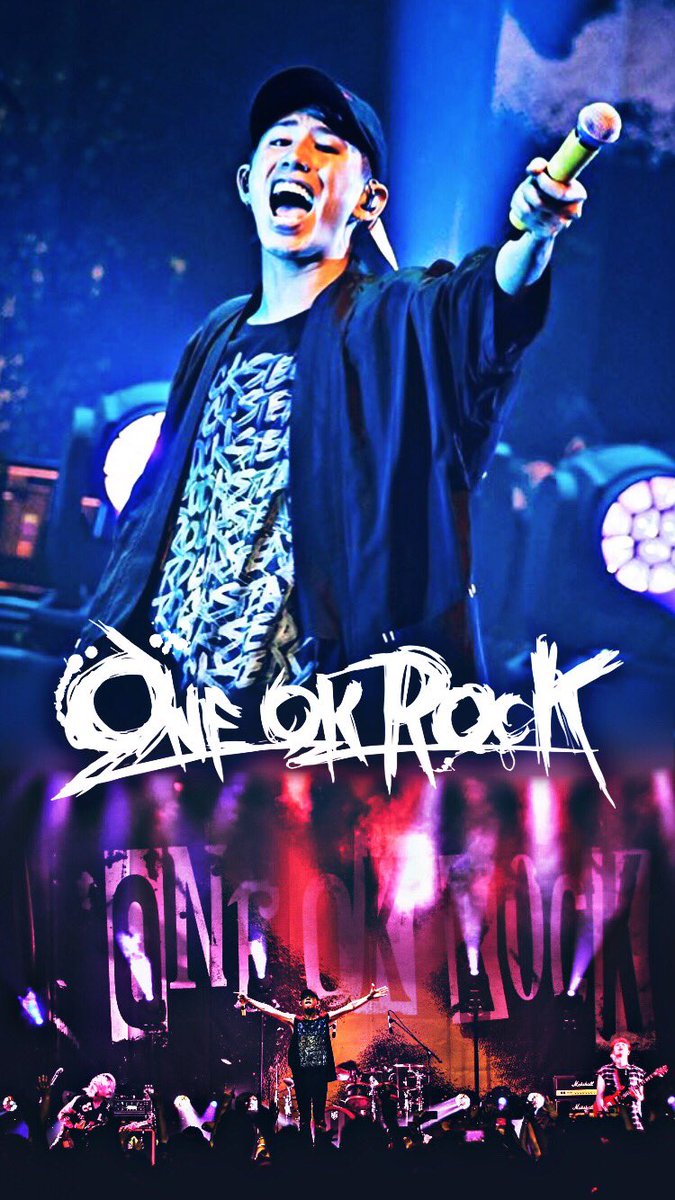 ブラックがかっこいいone Ok Rock ワンオク Iphone壁紙 ワンオク