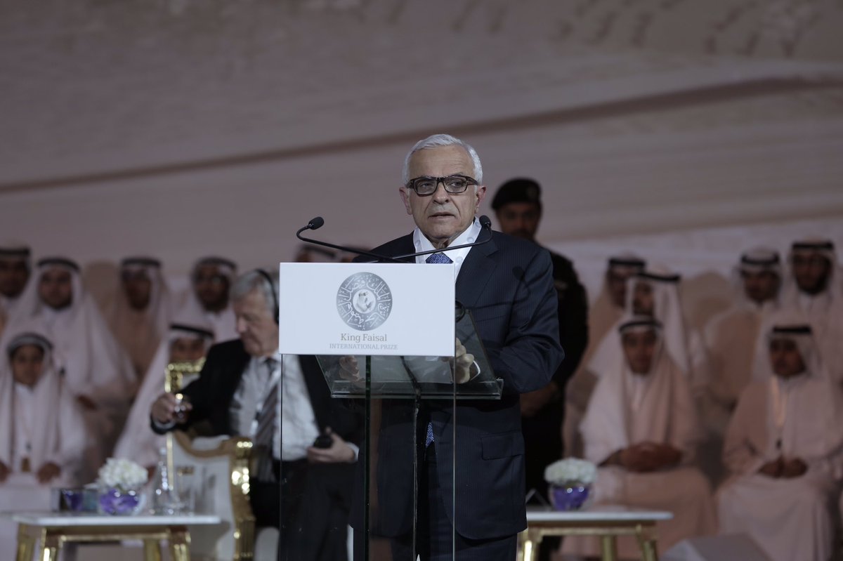 KingFaisalPrize's tweet photo. Ridwan Al-Sayyid, #KFIP 2017 #IslamicStudies winner, calls for review of #Islamic #political thought
https://t.co/t8A3QcqYP6 https://t.co/HFMScMUke0