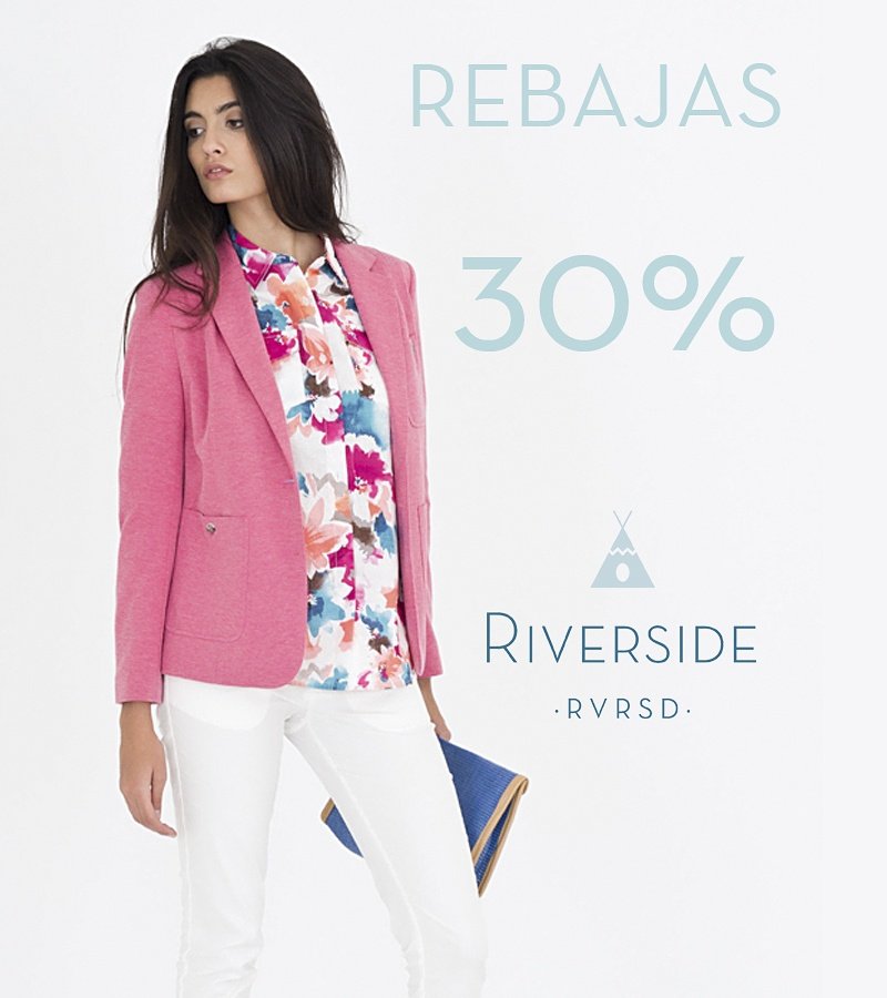 RiversideSpain's tweet photo. El lunes 10, un #look10. Blazer Calcedonia, Pantalones Ópalo, Camisa Diamante y Bolso Cobalto. ¡Todo al 30%!
#riverside #riversidespain https://t.co/vdNOMzETsW