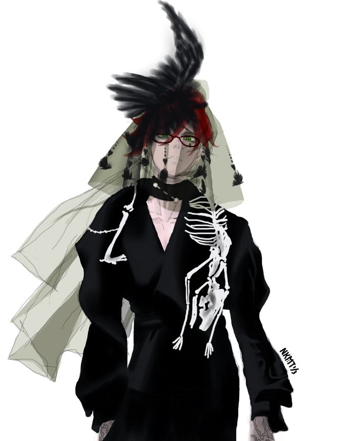 I wish Grell Sutcliff, our lovely red-headed SUPER actress, will be back in this month's manga.