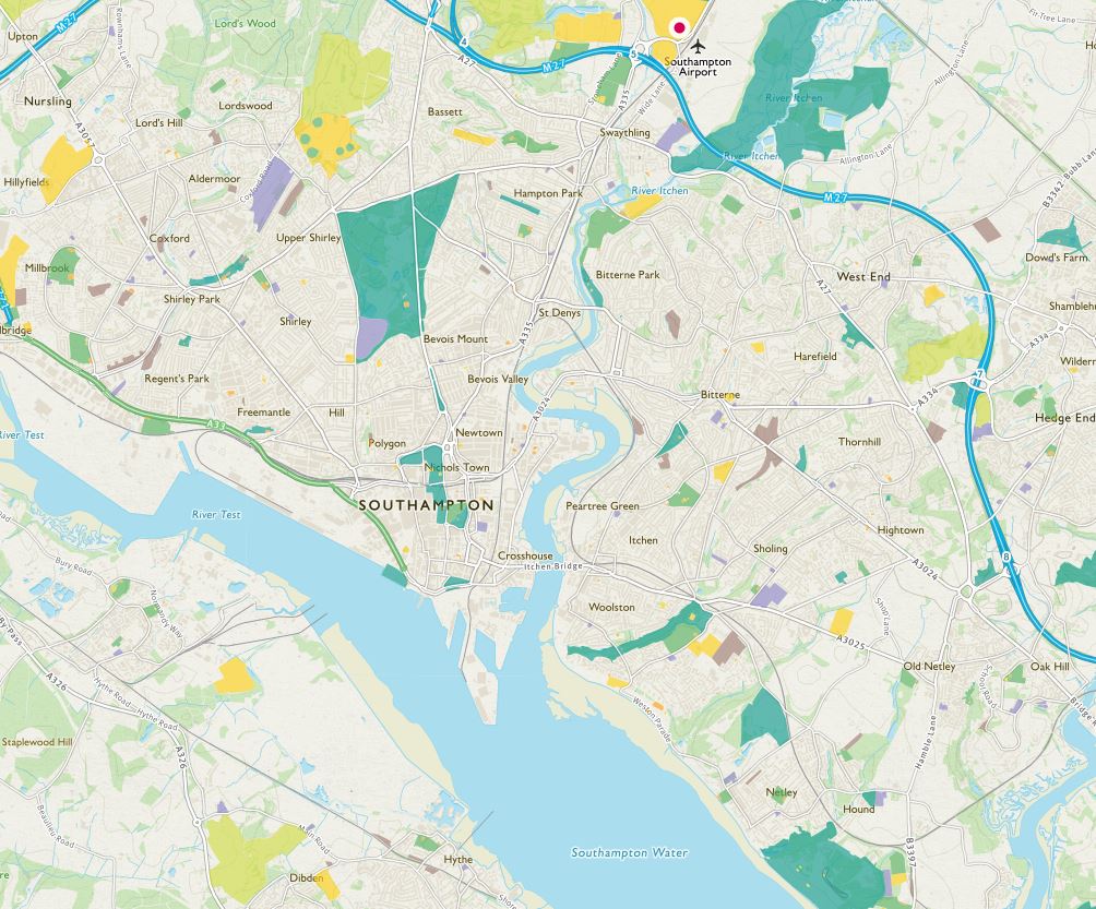 The #OSgreenspacemap makes it so much easier to pick out local parks, sports grounds etc... 

Perfect way to #GetOutside in the city!