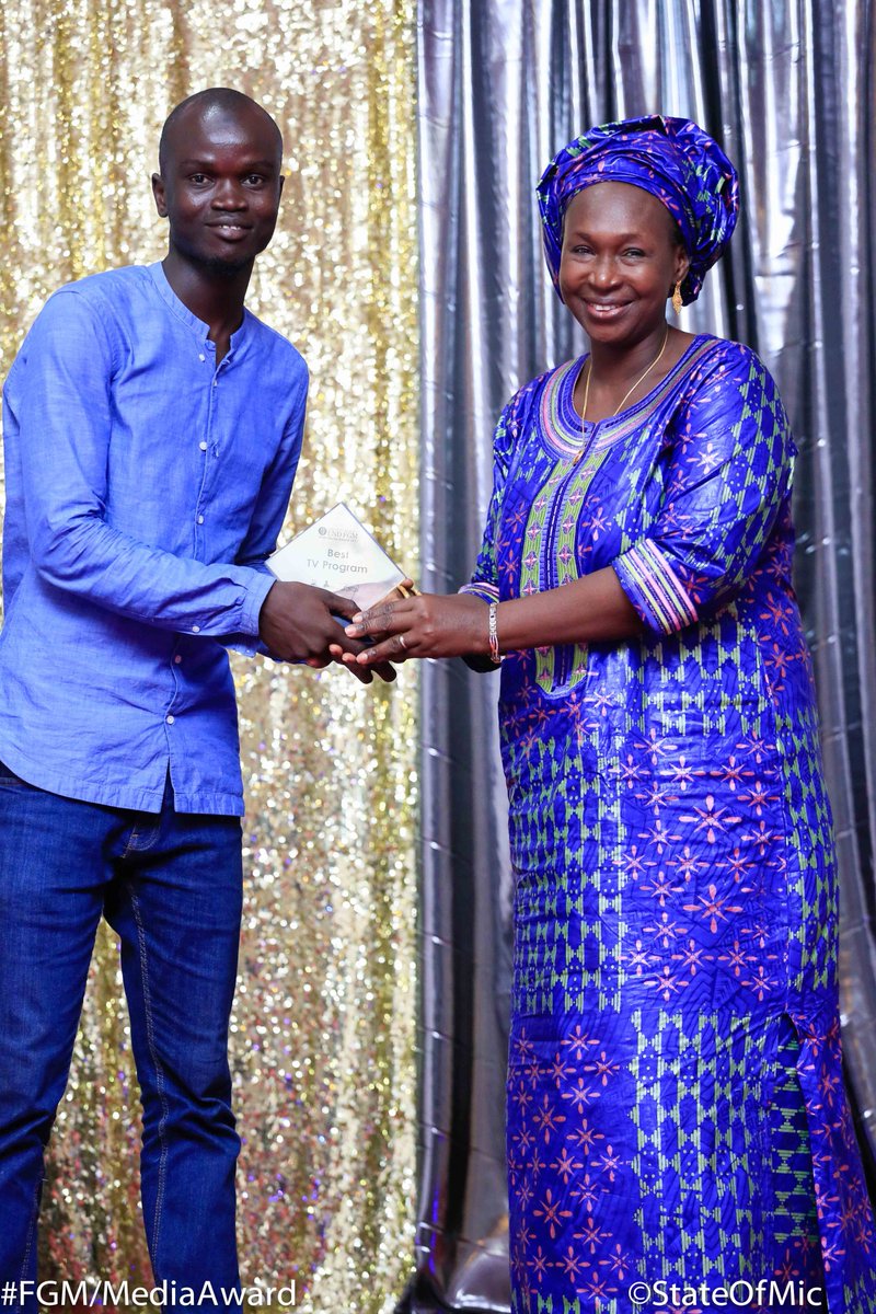 stateofmic's tweet photo. Congrats to us @stateofmic winner of @GMCEndFGM #FgmMediaAward #BestTvProgramme in #Gambia
https://t.co/z7JKszfwm6 https://t.co/SLd9t08Mjy