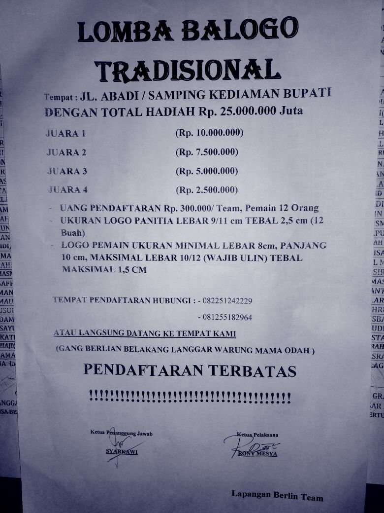 bartmantala's tweet photo. @pelaiharipost ramaikan permainan daerah kita balogo https://t.co/DBn1NBfPPv